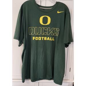 Nike Dri Fit Oregon ducks football Short Sleeve t-shirt Size XL